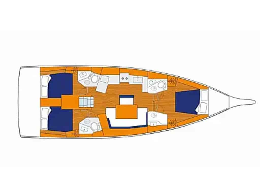 Photo 3 of Sunsail 46 Mon Premium
